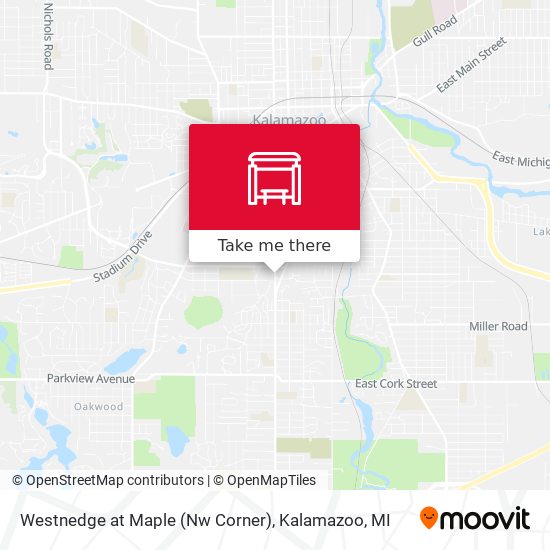 Westnedge at Maple  (Nw Corner) map