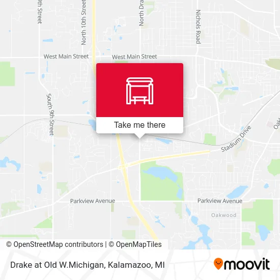 Drake at Old W.Michigan map