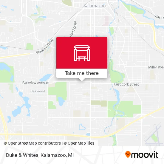 Duke & Whites map