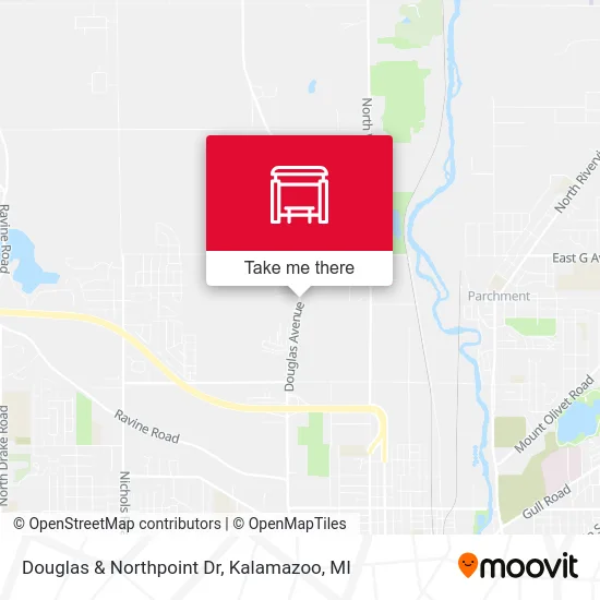 Douglas & Northpoint Dr map