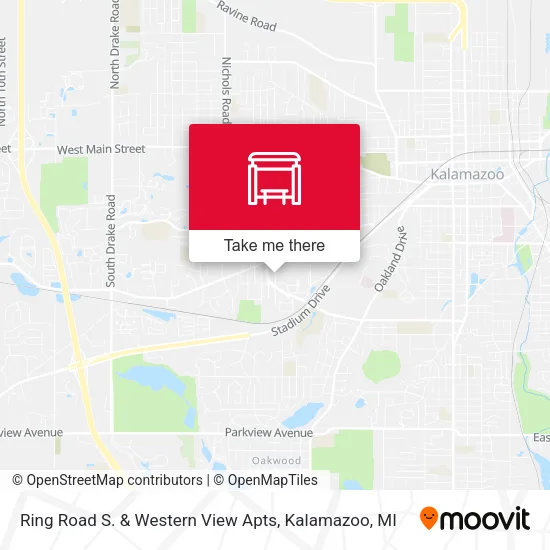 Ring Road S. & Western View Apts map