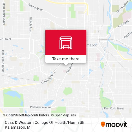 Cass & Western College Of Health / Humn SE map