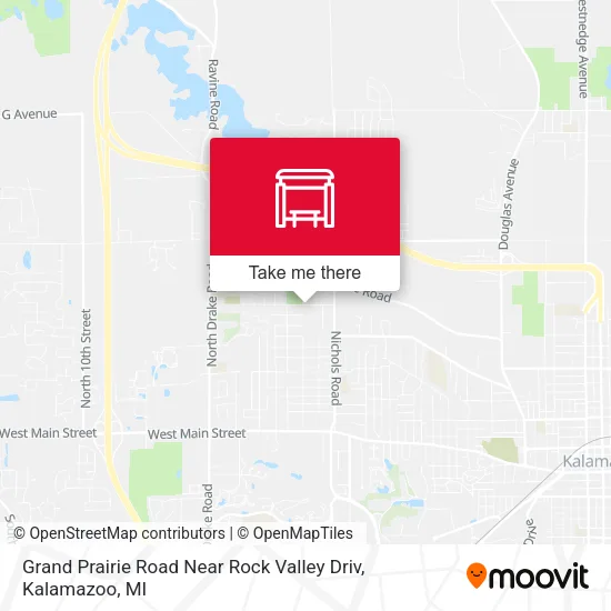 Grand Prairie Road Near Rock Valley Driv map