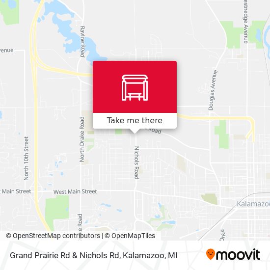 Mapa de Grand Prairie Rd & Nichols Rd