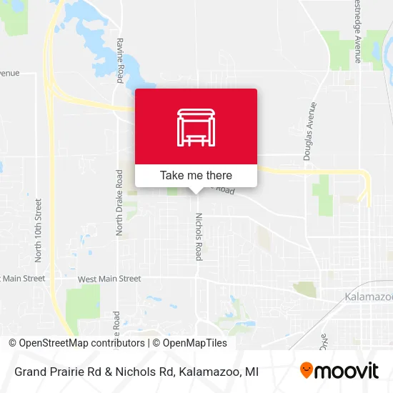 Mapa de Grand Prairie Rd & Nichols Rd