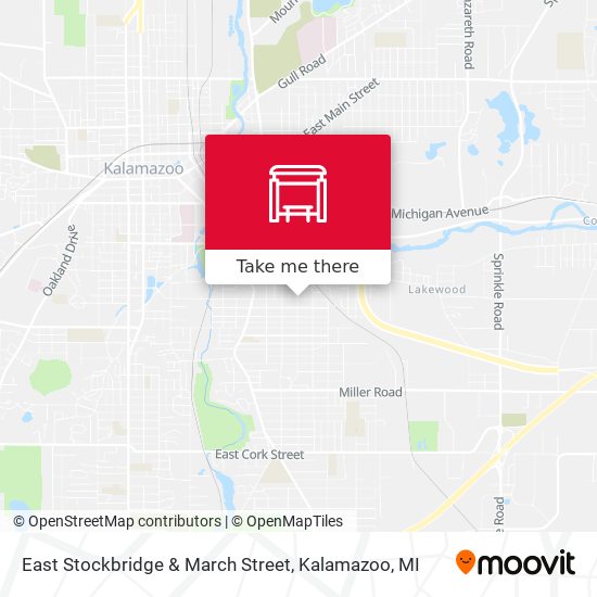 East Stockbridge & March Street map