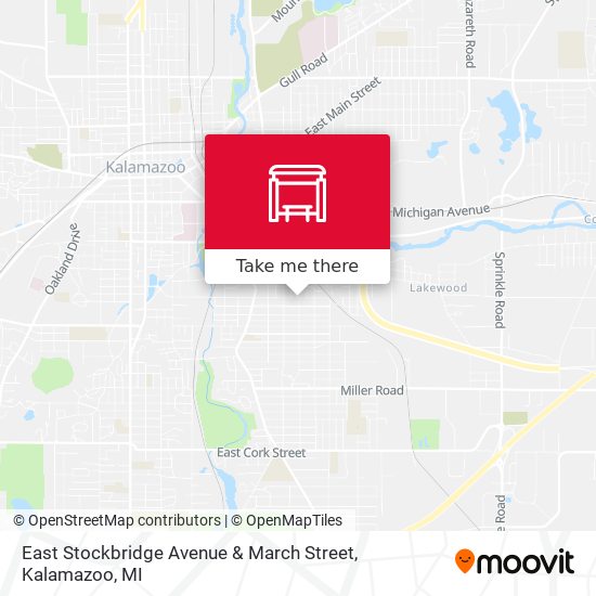 East Stockbridge  Avenue & March Street map