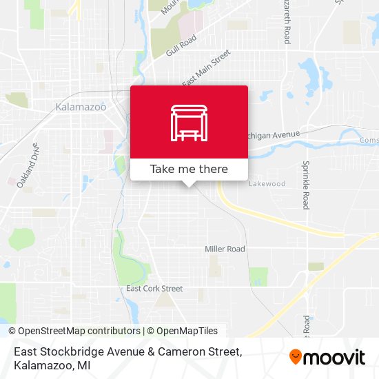 East Stockbridge Avenue & Cameron Street map