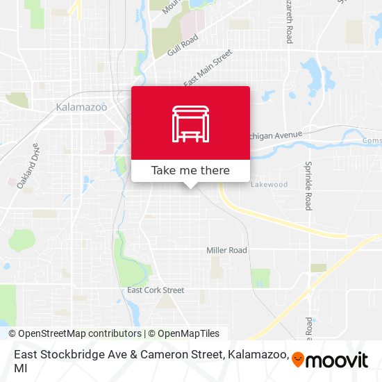 East Stockbridge Ave & Cameron Street map