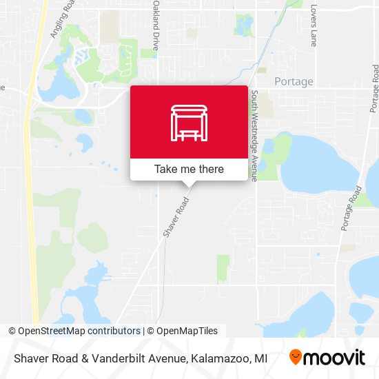 Mapa de Shaver Road & Vanderbilt Avenue