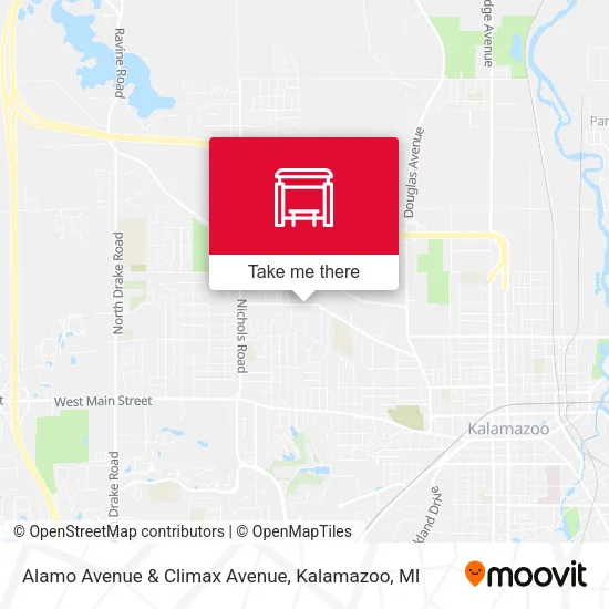 Alamo Avenue & Climax Avenue map