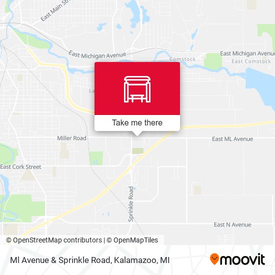 Ml Avenue & Sprinkle Road map