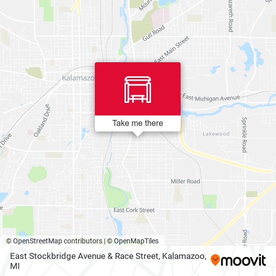 East Stockbridge Avenue & Race Street map