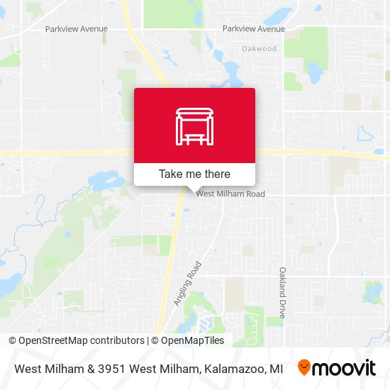 West Milham & 3951 West Milham map