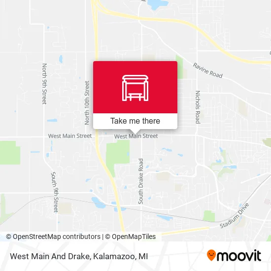 West Main And Drake map