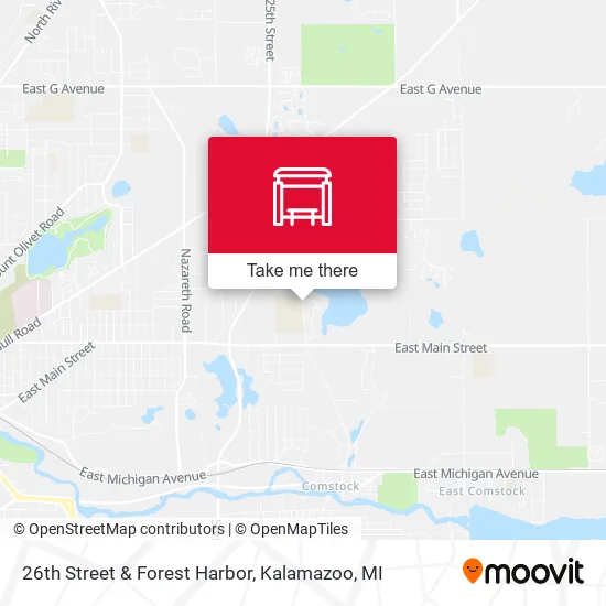 26th Street & Forest Harbor map