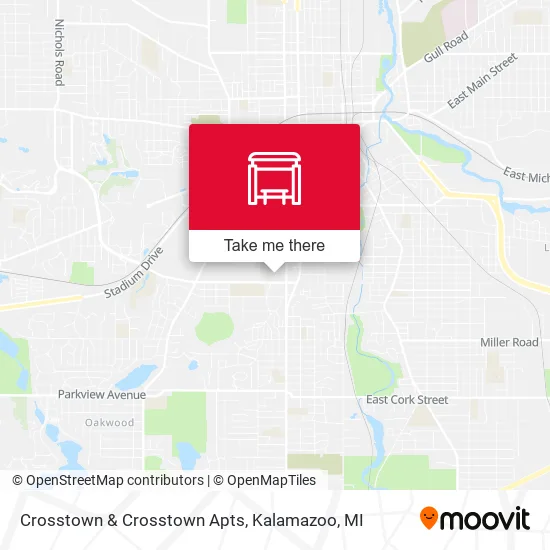 Crosstown & Crosstown Apts map