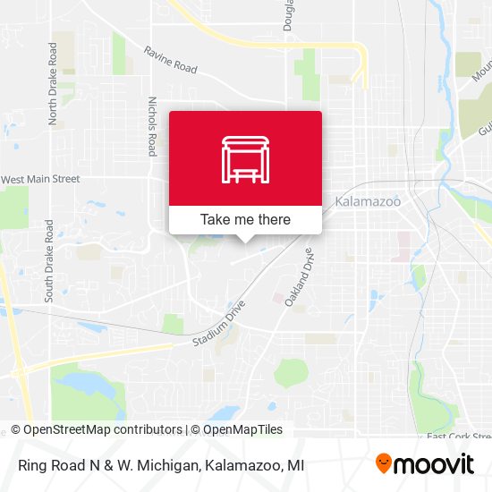 Ring Road N & W. Michigan map