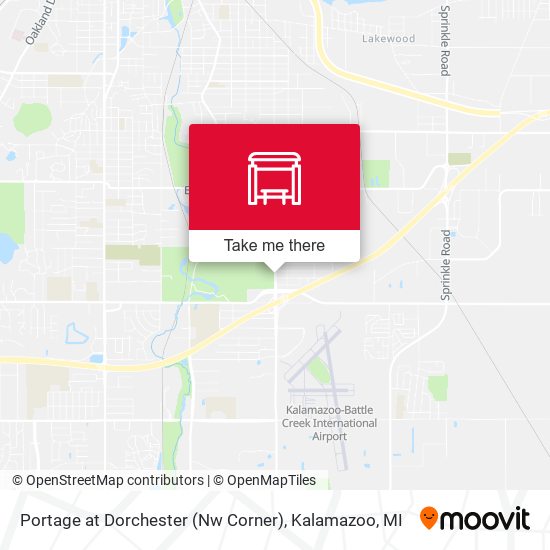 Portage at Dorchester (Nw Corner) map