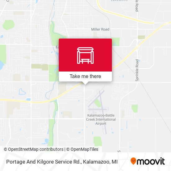 Portage And Kilgore Service Rd. map