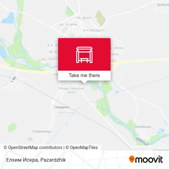 Карта Елхим Искра