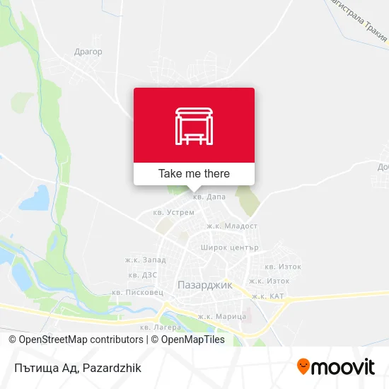 Карта Пътища Ад