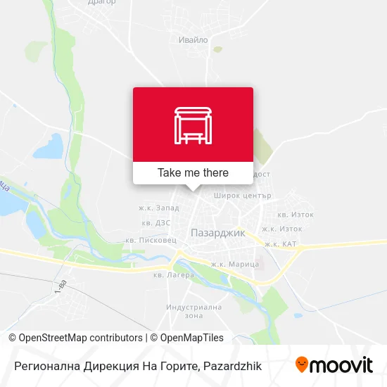 Карта Регионална Дирекция На Горите