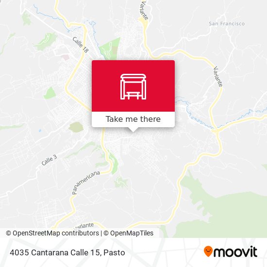 Mapa de 4035 Cantarana Calle 15