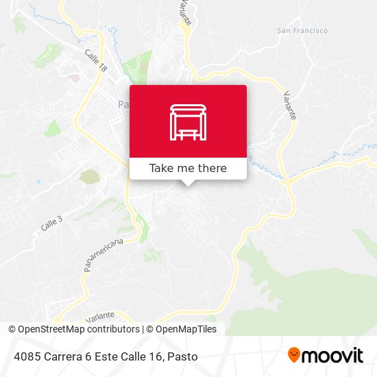 4085 Carrera 6 Este Calle 16 map