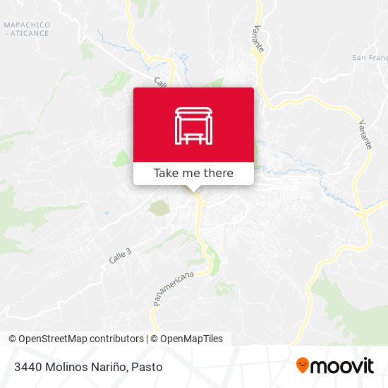 3440 Molinos Nariño map
