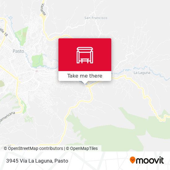 3945 Vía La Laguna map
