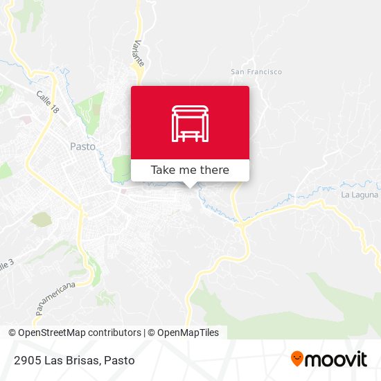 2905 Las Brisas map