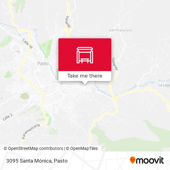 3095 Santa Mónica map