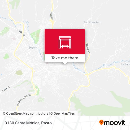 3180 Santa Mónica map