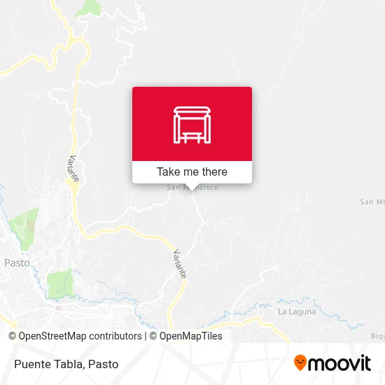 Puente Tabla map
