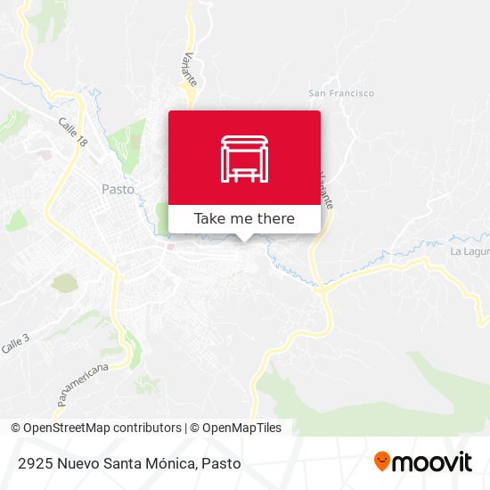 2925 Nuevo Santa   Mónica map