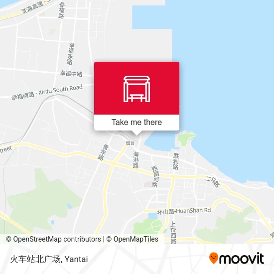 火车站北广场 map
