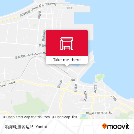 渤海轮渡客运站 map