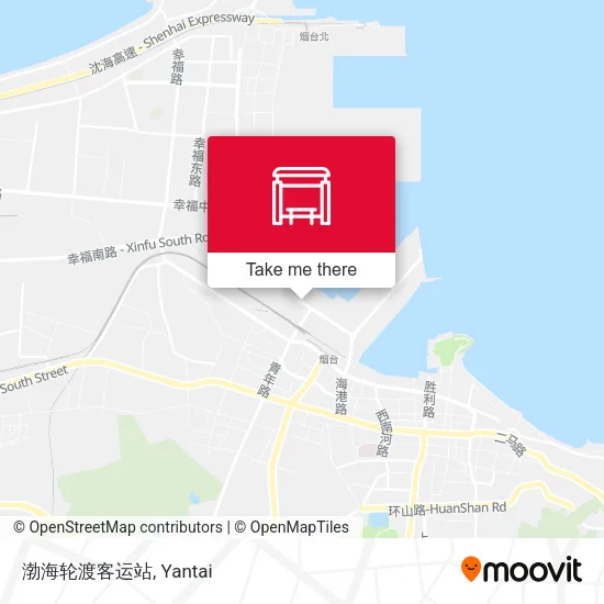 渤海轮渡客运站 map
