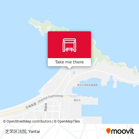 芝罘区法院 map