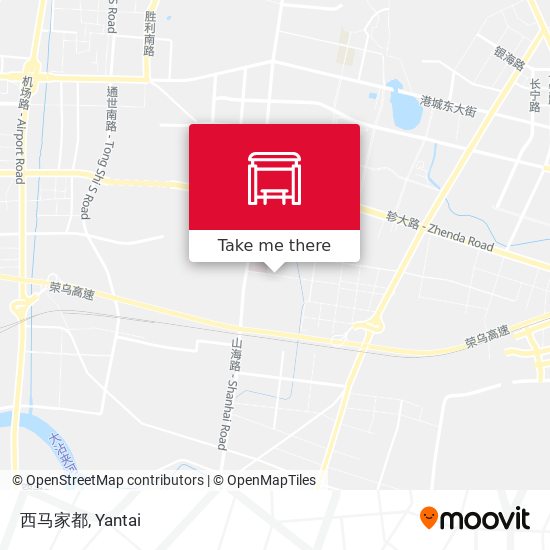 西马家都 map
