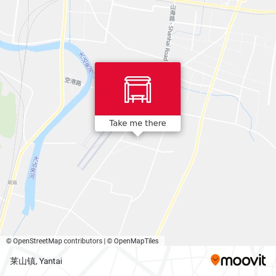 莱山镇 map