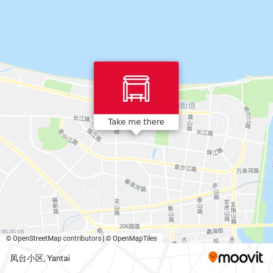 凤台小区 map