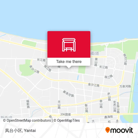 凤台小区 map