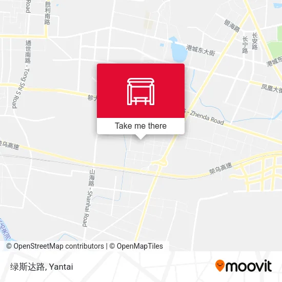 绿斯达路 map