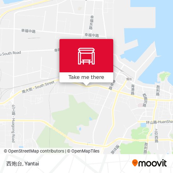 西炮台 map