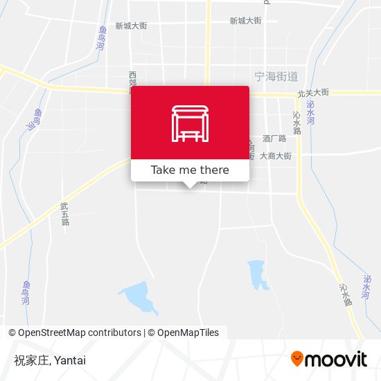 祝家庄 map
