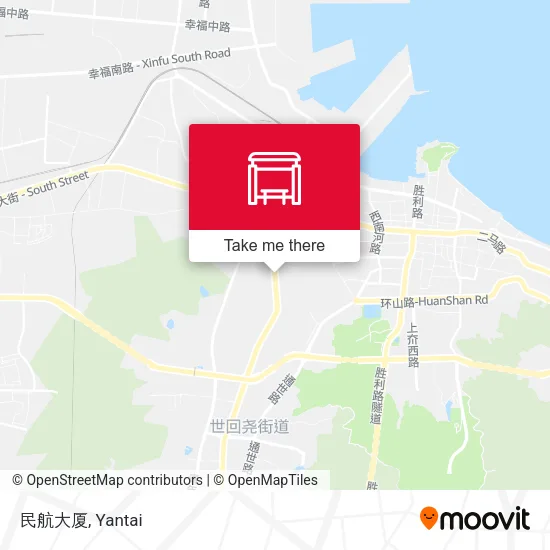 民航大厦 map