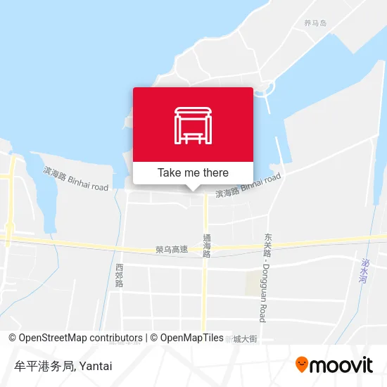 牟平港务局 map