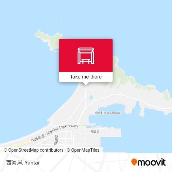 西海岸 map